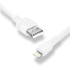 Kabel WHIPPY USB-Light 2m biały