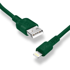 Kabel WHIPPY USB-Light 2m ciemna zieleń