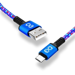 Kabel DIAMOND USB- m USB 1,5m niebieski