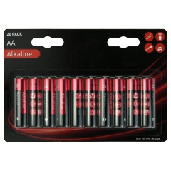 Baterie alkaliczne AA zestaw 20szt.