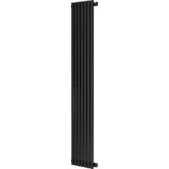 Grzejnik Flat czarny mat 160 x 30cm 601W