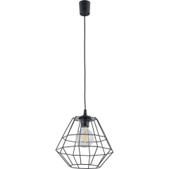 TK Lighting Lampa wisząca DIAMOND NEW szer. 30 cm E27