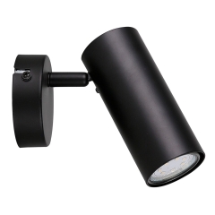 Candellux Kinkiet COLLY czarny GU10