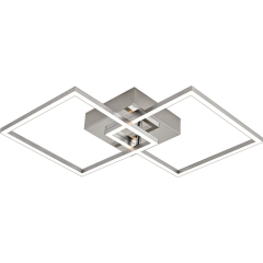 Plafon LED PINETO chrom 28W