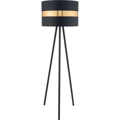 TK Lighting Lampa podłogowa PARIS GOLD śr.50cm E27