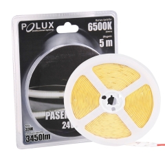 Polux Taśma LED COB 24V 5m 33W 3450Im 6500K