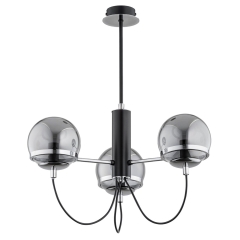 Alfa Lampa wisząca AURON SILVER 3xE14
