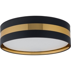 TK Lighting Plafon PARIS GOLD złoty śr.60cm 4xE27