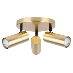 Candellux Plafon COLLY mosiądz 3xGU10