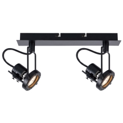 Reality Listwa FIJI II czarna 2xGU10