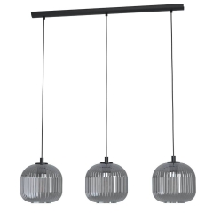 Eglo Lampa wisząca MANTUNALLE chrom listwa 3xE27