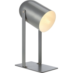 Lampka biurkowa szara 10W E14 30 x 12 x 19,5 cm