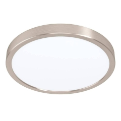 Eglo Plafon LED FUEVA 5 nikiel śr.28,5cm 20W 4000K