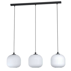 Eglo Lampa wisząca MANTUNALLE biała listwa 3xE27