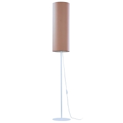 TK Lighting Lampa podłogowa RONDO kawowa szer.25cm E27