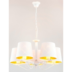 TK Lighting Żyrandol PRESTIGE NEW biały 5x60W E27