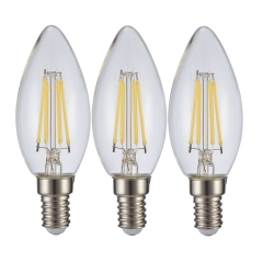 Żarówka LED FCL C35 4W E14 4000K 3 szt.