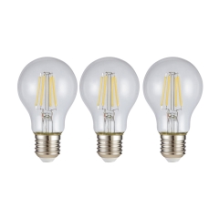Żarówka LED FCL A60 4W E27 4000K 3 szt.