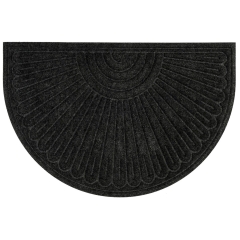 Wycieraczka HALF MOON antracytowa 60 cm x 90 cm