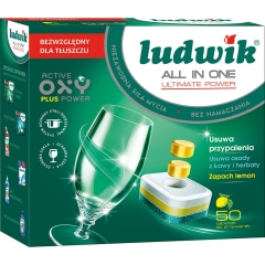 Ludwik tabletki do zmywarki P-Free 50 szt.