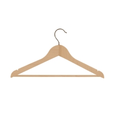 Wieszaki drewniane na ubrania naturalne 3szt.