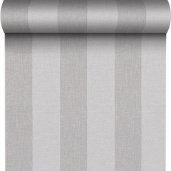 Tapeta TEXTILE STRIPE winylowa na flizelinie szara