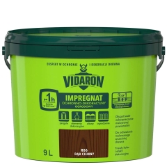 Impregnat Ogrodowy Vidaron ciemny dąb