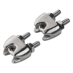 Zacisk kabłąkowy nierdzewny 2mm 2szt.