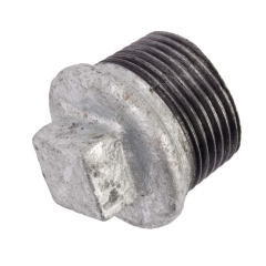Invena Korek T9 z obrzeżem ocynkowany 3/4"