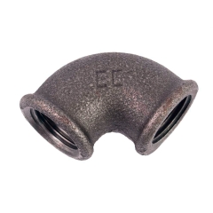 OPAL Kolano nakrętne A1 NR 6 czarne 1" 90 st.