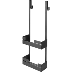 Półka łazienkowa pod prysznic Mokko Nero Typ C 76x25x10cm