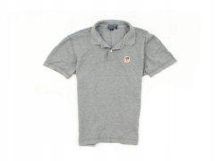 *F Ralph Lauren Mens Polo Shirt Cotton Grey S