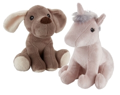 Pluszak jednorożec pies 19cm dwa wzory
