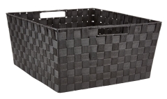Kosz rattan koszyk 43x47x22cm czarny