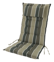 Poduszka ogrodowa na krzesło siedzisko zielony