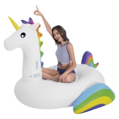 Ponton Jednorożec do Pływania Siedzisko Dmuchany