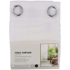 Zasłona woal 140x260cm z przelotkami Różne warianty