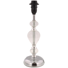 Podstawa do lampy 29 cm glamour chromowana