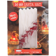 Świąteczny łańcuch świetlny 20 lampek LED 2 m Różne warianty