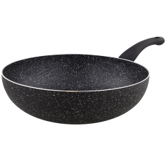 Granitowa patelnia wok 28 cm indukcja głęboka