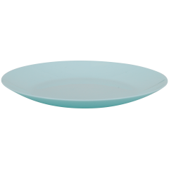 Talerz obiadowy Opal, 25 cm Płaski Duży Turkus