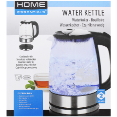 Szklany czajnik Home Essentials 1,7 l 2200 watów