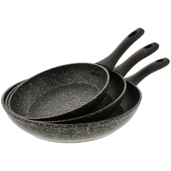 Zestaw patelni 3 części 20-24-28 cm na indukcję