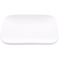 Talerzyk petit four 10x10 cm kwadratowy porcelana