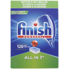 Tabletki do zmywarki Finish Powerball All-in-1, 120 sztuk