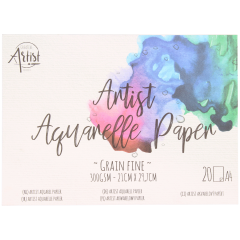 Blok akwarelowy 20 arkuszy do malowania rysowania