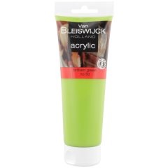 Farba akrylowa Van Bleiswijck 250 ml kolor brilliant groen