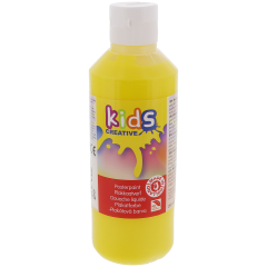 Farba plakatowa Kids Creative 250 ml kolor żółty