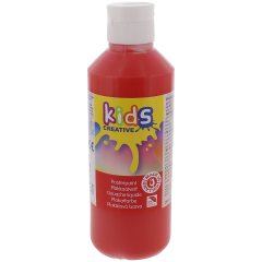 Farba plakatowa Kids Creative 250 ml kolor czerwony