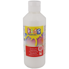 Farba plakatowa Kids Creative 250 ml kolor biały